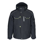 RefrigiWear Extreme Hooded Jacket (Comfort Rating -60F) Black - (8 Sizes Available) ET17895